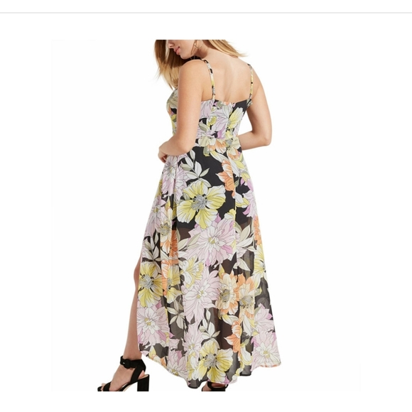 GUESS floral print skirt-back romper - Picture 4 of 7